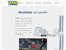 Tablet Screenshot of grupotersa.com.mx